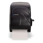 San Jamar Oceans Lever Roll Towel Dispenser, Black